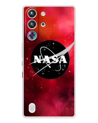 Чехол для ZTE Nubia RedMagic 10 Pro с картинкой «NASA — красная туманность»