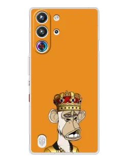 Чохол для ZTE Nubia RedMagic 10 Pro з картинкою «Золота мавпа Bored Ape»