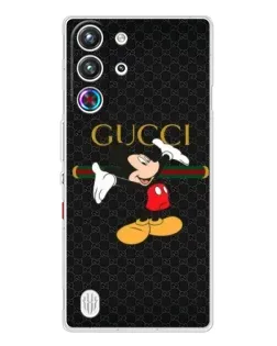 Чехол для ZTE Nubia RedMagic 10 Pro с картинкой «Микки Маус Gucci» Чехол для ZTE Nubia RedMagic 10 Pro с картинкой «Микки Маус Gucci»