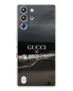 Чехол для ZTE Nubia RedMagic 10 Pro с картинкой «Gucci — морской прибой» Чехол для ZTE Nubia RedMagic 10 Pro с картинкой «Gucci — морской прибой»