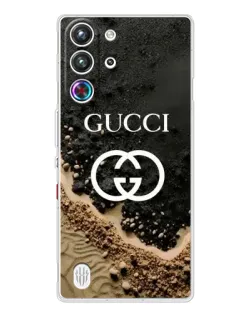Чехол для ZTE Nubia RedMagic 10 Pro с картинкой «Gucci — песчаные дюны» Чехол для ZTE Nubia RedMagic 10 Pro с картинкой «Gucci — песчаные дюны»