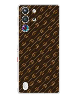 Чехол для ZTE Nubia RedMagic 10 Pro с картинкой «Gucci — золотые диагонали» Чехол для ZTE Nubia RedMagic 10 Pro с картинкой «Gucci — золотые диагонали»