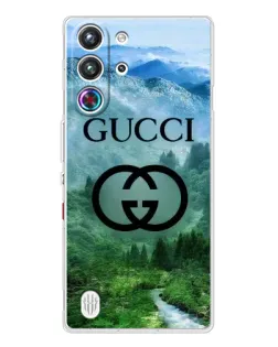 Чехол для ZTE Nubia RedMagic 10 Pro с картинкой «Gucci — горный пейзаж» Чехол для ZTE Nubia RedMagic 10 Pro с картинкой «Gucci — горный пейзаж»