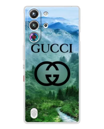 Чехол для ZTE Nubia RedMagic 10 Pro с картинкой «Gucci — горный пейзаж» Чехол для ZTE Nubia RedMagic 10 Pro с картинкой «Gucci — горный пейзаж»