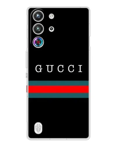 Чехол для ZTE Nubia RedMagic 10 Pro с картинкой «Gucci — красный пояс» Чехол для ZTE Nubia RedMagic 10 Pro с картинкой «Gucci — красный пояс»