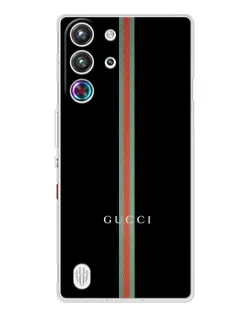 Чехол для ZTE Nubia RedMagic 10 Pro с картинкой «Gucci — строгая линия» Чехол для ZTE Nubia RedMagic 10 Pro с картинкой «Gucci — строгая линия»