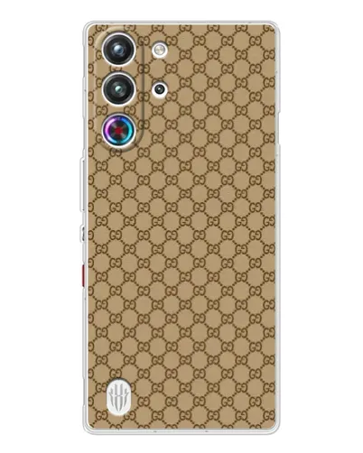 Чехол для ZTE Nubia RedMagic 10 Pro с картинкой «Gucci — классический беж» Чехол для ZTE Nubia RedMagic 10 Pro с картинкой «Gucci — классический беж»
