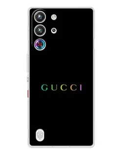Чехол для ZTE Nubia RedMagic 10 Pro с картинкой «Gucci — неоновый минимализм» Чехол для ZTE Nubia RedMagic 10 Pro с картинкой «Gucci — неоновый минимализм»