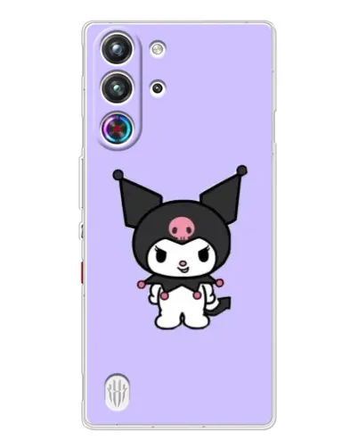 Чехол для ZTE Nubia RedMagic 10 Pro с картинкой «Kuromi — нежный фиолетовый» Чехол для ZTE Nubia RedMagic 10 Pro с картинкой «Kuromi — нежный фиолетовый»