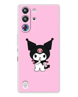 Чехол для ZTE Nubia RedMagic 10 Pro с картинкой «Kuromi — розовая нежность» Чехол для ZTE Nubia RedMagic 10 Pro с картинкой «Kuromi — розовая нежность»
