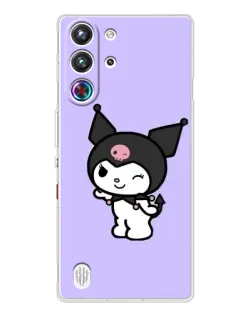 Чехол для ZTE Nubia RedMagic 10 Pro с картинкой «Классическая Kuromi» Чехол для ZTE Nubia RedMagic 10 Pro с картинкой «Классическая Kuromi»