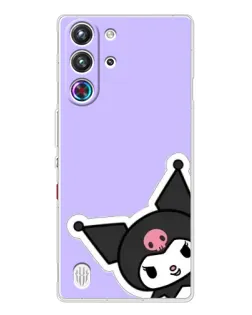 Чехол для ZTE Nubia RedMagic 10 Pro с картинкой «Забавная Kuromi» Чехол для ZTE Nubia RedMagic 10 Pro с картинкой «Забавная Kuromi»