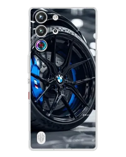 Чехол для ZTE Nubia RedMagic 10 Pro с картинкой «Колесо BMW вблизи» Чехол для ZTE Nubia RedMagic 10 Pro с картинкой «Колесо BMW вблизи»