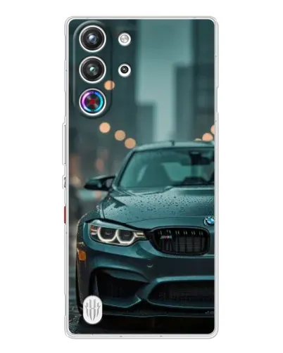 Чехол для ZTE Nubia RedMagic 10 Pro с картинкой «BMW в огнях города» Чехол для ZTE Nubia RedMagic 10 Pro с картинкой «BMW в огнях города»