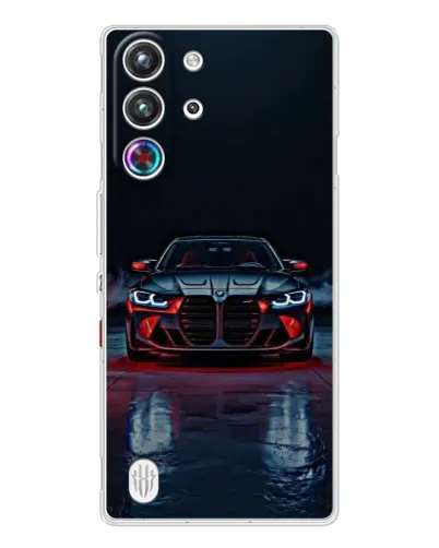Чехол для ZTE Nubia RedMagic 10 Pro с картинкой «BMW на мокрой дороге» Чехол для ZTE Nubia RedMagic 10 Pro с картинкой «BMW на мокрой дороге»