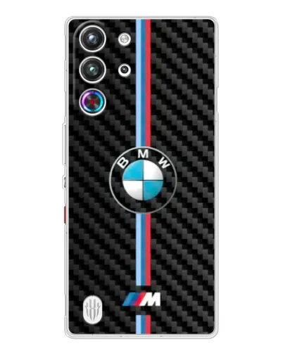 Чехол для ZTE Nubia RedMagic 10 Pro с картинкой «Эмблема BMW и карбон» Чехол для ZTE Nubia RedMagic 10 Pro с картинкой «Эмблема BMW и карбон»
