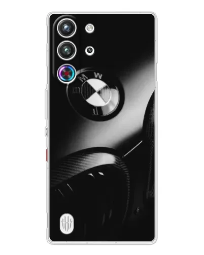 Чехол для ZTE Nubia RedMagic 10 Pro с картинкой «Эмблема BMW — макро» Чехол для ZTE Nubia RedMagic 10 Pro с картинкой «Эмблема BMW — макро»