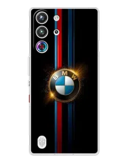 Чехол для ZTE Nubia RedMagic 10 Pro с картинкой «BMW M-Power неон»
