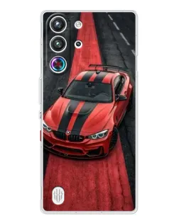 Чехол для ZTE Nubia RedMagic 10 Pro с картинкой «BMW на красной дорожке»
