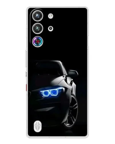 Чехол для ZTE Nubia RedMagic 10 Pro с картинкой «BMW — ночной взгляд» Чехол для ZTE Nubia RedMagic 10 Pro с картинкой «BMW — ночной взгляд»