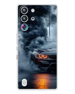 Чехол для ZTE Nubia RedMagic 10 Pro с картинкой «BMW M-Power — абстракция» Чехол для ZTE Nubia RedMagic 10 Pro с картинкой «BMW M-Power — абстракция»