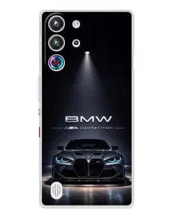 Чехол для ZTE Nubia RedMagic 10 Pro с картинкой «BMW сквозь ночной город» Чехол для ZTE Nubia RedMagic 10 Pro с картинкой «BMW сквозь ночной город»