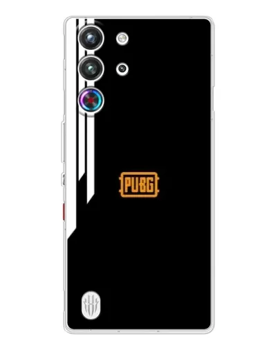 Чехол для ZTE Nubia RedMagic 10 Pro с картинкой «PUBG — вертикальные линии»