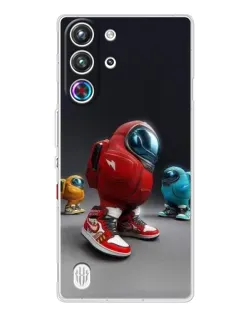 Чехол для ZTE Nubia RedMagic 10 Pro с картинкой «Among Us — 3D стиль»