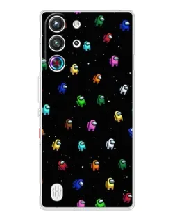 Чехол для ZTE Nubia RedMagic 10 Pro с картинкой «Экипаж Among Us»