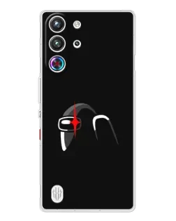 Чехол для ZTE Nubia RedMagic 10 Pro с картинкой «Among Us шлем»