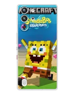 Чохол для ZTE Nubia RedMagic 10 Pro з картинкою «Губка Боб Minecraft» Чохол для ZTE Nubia RedMagic 10 Pro з картинкою «Губка Боб Minecraft»