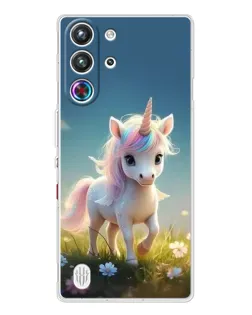 Чехол для ZTE Nubia RedMagic 10 Pro с картинкой «Единорог на поляне» Чехол для ZTE Nubia RedMagic 10 Pro с картинкой «Единорог на поляне»