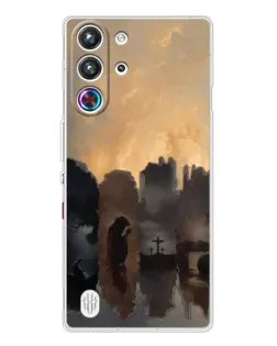 Чехол для ZTE Nubia RedMagic 10 Pro с картинкой «Дорога к вере»