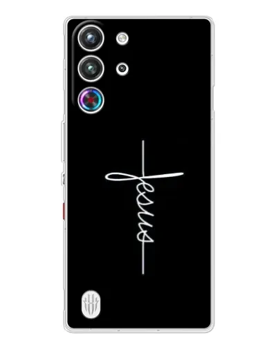 Чехол для ZTE Nubia RedMagic 10 Pro с картинкой «Тонкая линия веры»