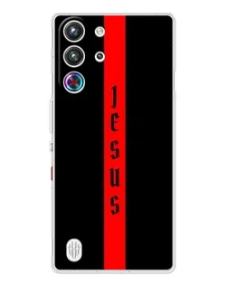 Чехол для ZTE Nubia RedMagic 10 Pro с картинкой «Красная линия веры»