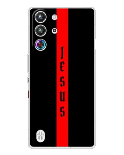 Чехол для ZTE Nubia RedMagic 10 Pro с картинкой «Красная линия веры»