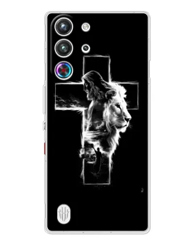 Чохол для ZTE Nubia RedMagic 10 Pro з картинкою «Сяючий хрест Jesus» Чохол для ZTE Nubia RedMagic 10 Pro з картинкою «Сяючий хрест Jesus»