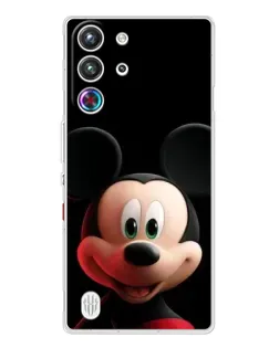 Чехол для ZTE Nubia RedMagic 10 Pro с картинкой «Улыбающийся Микки Маус»