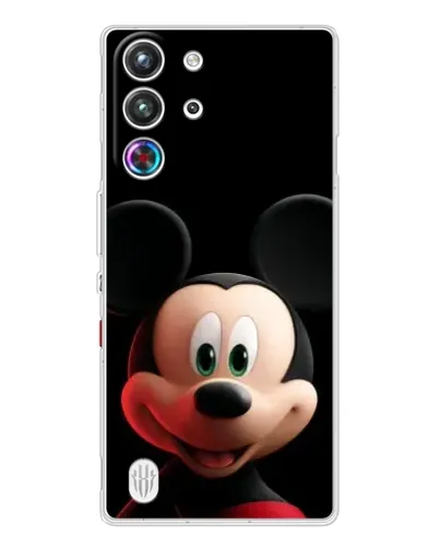 Чехол для ZTE Nubia RedMagic 10 Pro с картинкой «Улыбающийся Микки Маус»