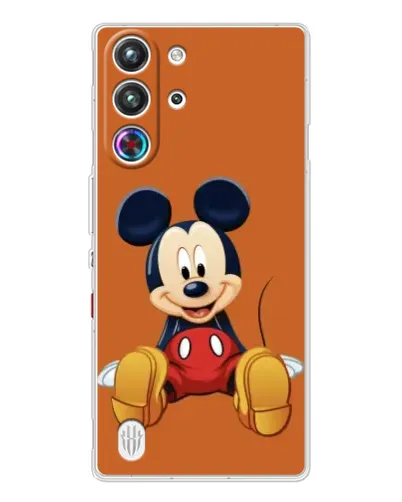 Чехол для ZTE Nubia RedMagic 10 Pro с картинкой «Микки отдыхает»
