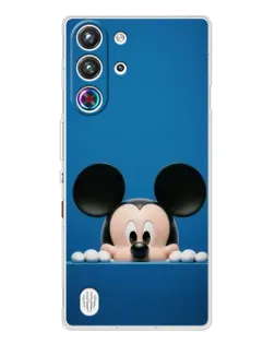 Чехол для ZTE Nubia RedMagic 10 Pro с картинкой «Микки выглядывает»