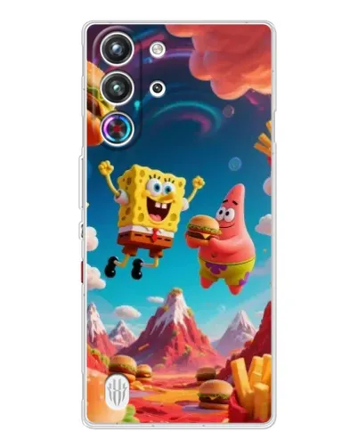 Чехол для ZTE Nubia RedMagic 10 Pro с картинкой «Космический фастфуд» Чехол для ZTE Nubia RedMagic 10 Pro с картинкой «Космический фастфуд»
