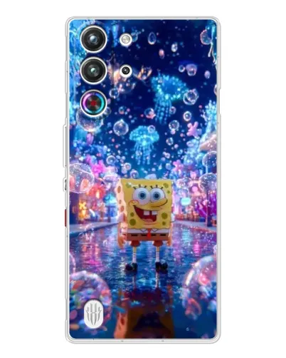 Чехол для ZTE Nubia RedMagic 10 Pro с картинкой «Неоновый океан» Чехол для ZTE Nubia RedMagic 10 Pro с картинкой «Неоновый океан»
