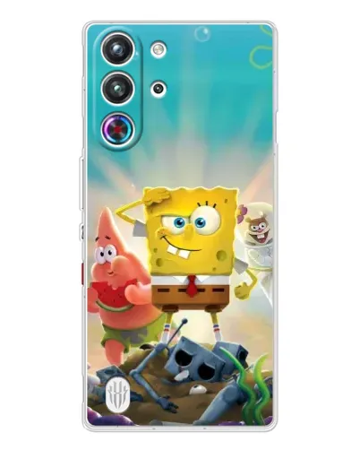 Чехол для ZTE Nubia RedMagic 10 Pro с картинкой «Спанч Боб победитель» Чехол для ZTE Nubia RedMagic 10 Pro с картинкой «Спанч Боб победитель»