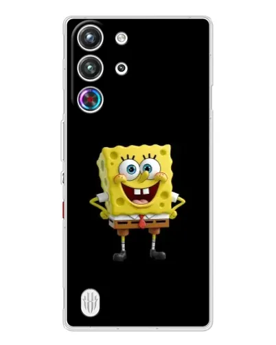 Чехол для ZTE Nubia RedMagic 10 Pro с картинкой «Классический Губка Боб» Чехол для ZTE Nubia RedMagic 10 Pro с картинкой «Классический Губка Боб»