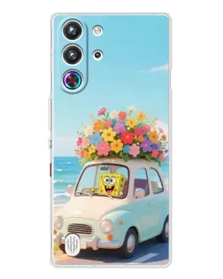 Чехол для ZTE Nubia RedMagic 10 Pro с картинкой «Автомобильное путешествие»