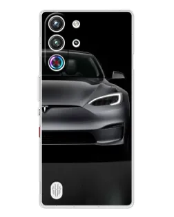 Чохол для ZTE Nubia RedMagic 10 Pro з картинкою «Tesla Model S Look»