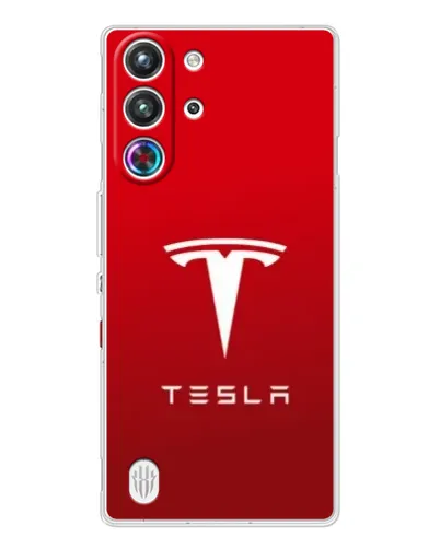 Чехол для ZTE Nubia RedMagic 10 Pro с картинкой «Tesla Red Classic» Чехол для ZTE Nubia RedMagic 10 Pro с картинкой «Tesla Red Classic»