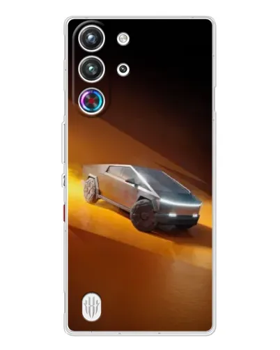 Чехол для ZTE Nubia RedMagic 10 Pro с картинкой «Cybertruck в пустыне» Чехол для ZTE Nubia RedMagic 10 Pro с картинкой «Cybertruck в пустыне»