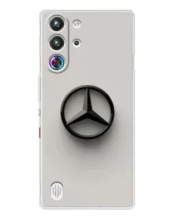 Чехол для ZTE Nubia RedMagic 10 Pro с картинкой «Mercedes Maybach стиль»
